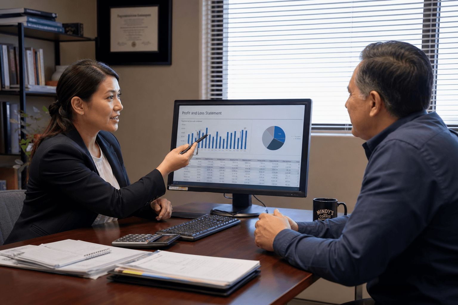 Supporting image 2 for Accountants: Hands-on service or craft moment for Accountants—authentic, not a generic stock office