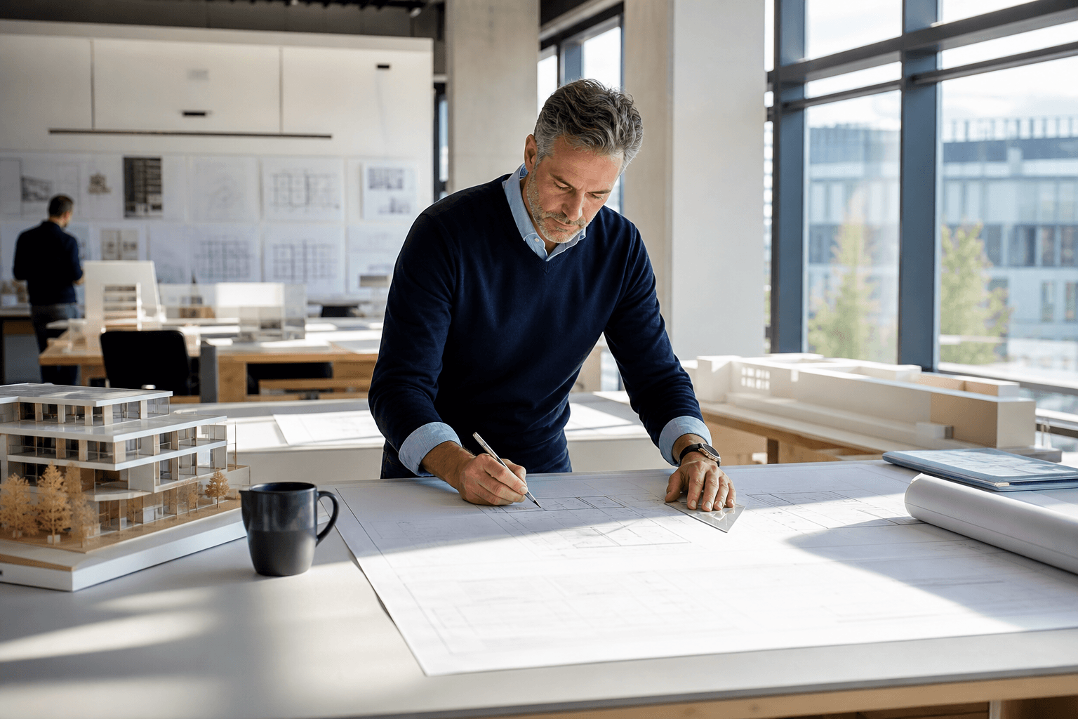 Hero photo for Architects: real-world context for a portfolio or booking website