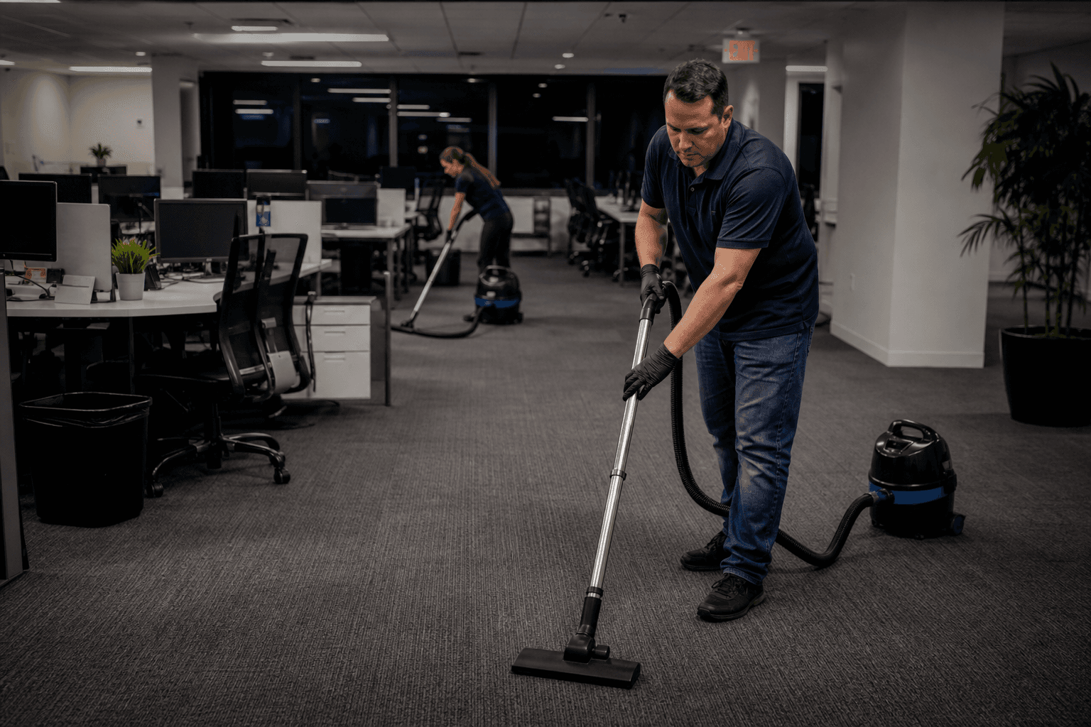 Supporting image 2 for Cleaning services: Hands-on service or craft moment for Cleaning services—authentic, not a generic stock office