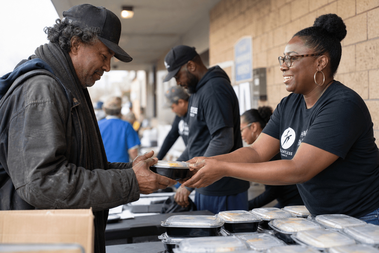 Supporting image 2 for Community nonprofits: Hands-on service or craft moment for Community nonprofits—authentic, not a generic stock office