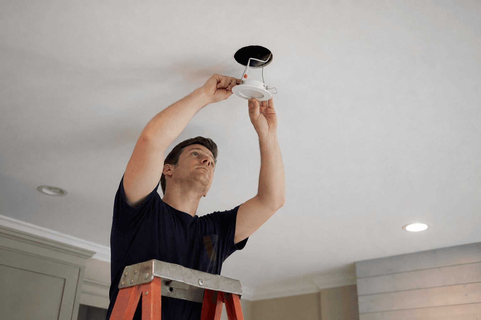 Supporting image 2 for Electricians: Hands-on service or craft moment for Electricians—authentic, not a generic stock office