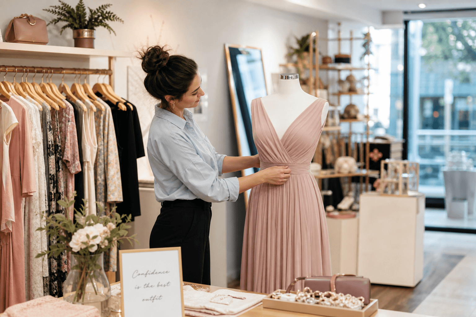 Hero photo for Fashion boutiques: real-world context for a portfolio or booking website