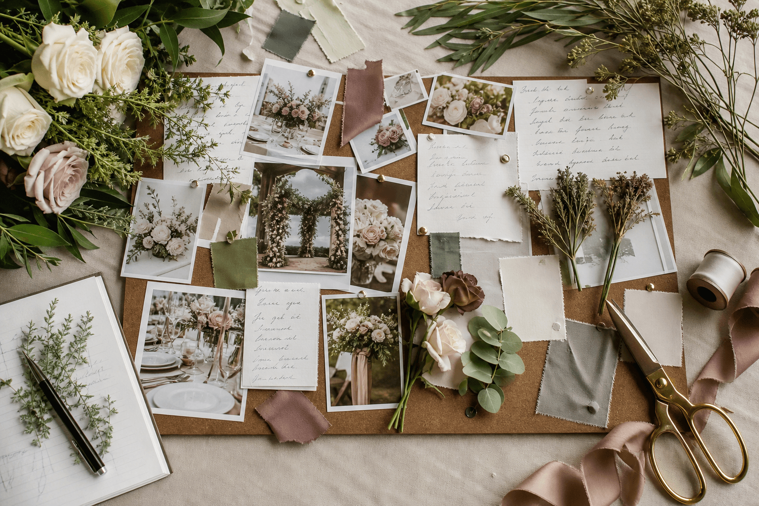 Supporting image 1 for Florists: Planning and workspace for Florists—maps, schedules, or prep surfaces relevant to their trade