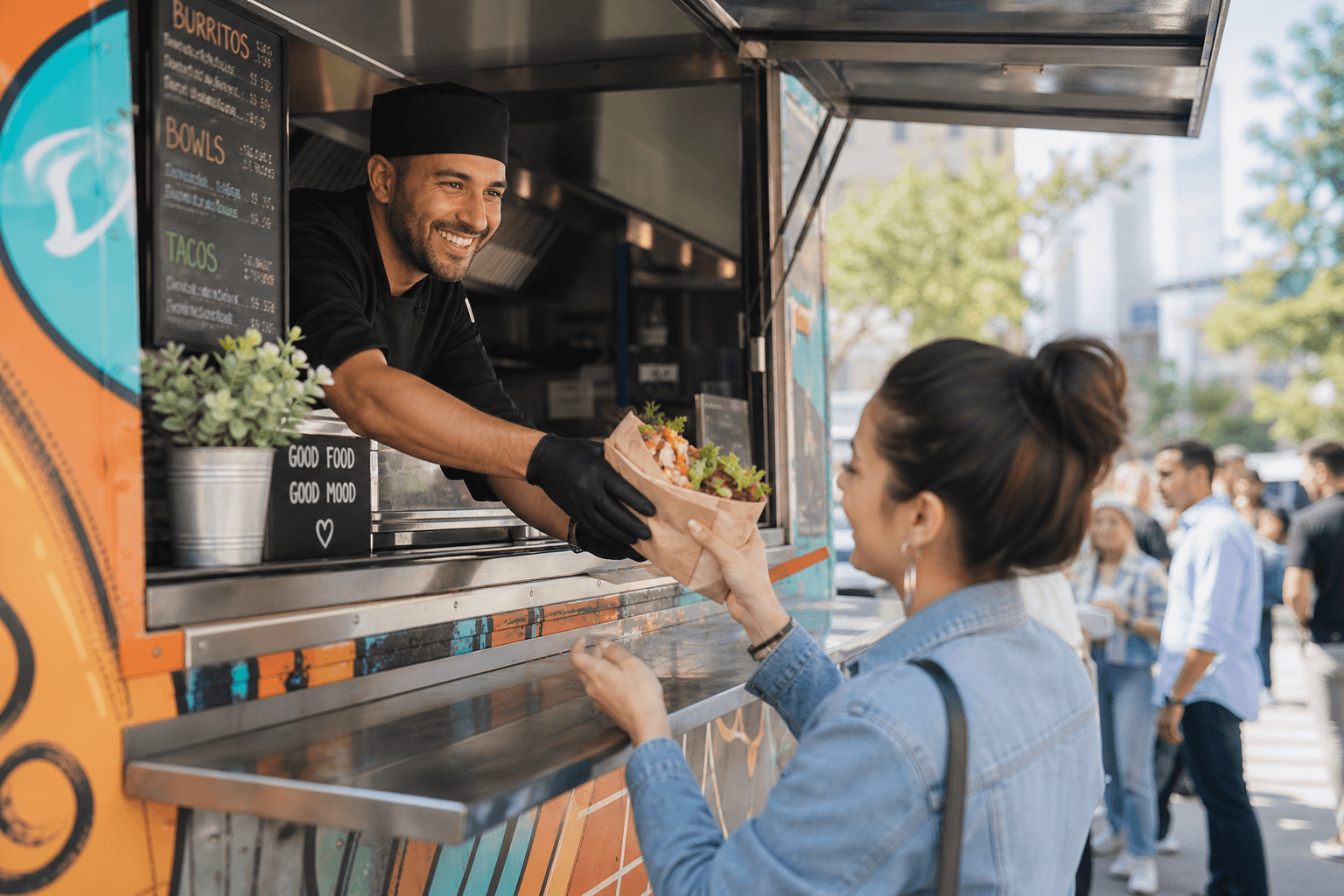 Hero photo for Food trucks: real-world context for a portfolio or booking website