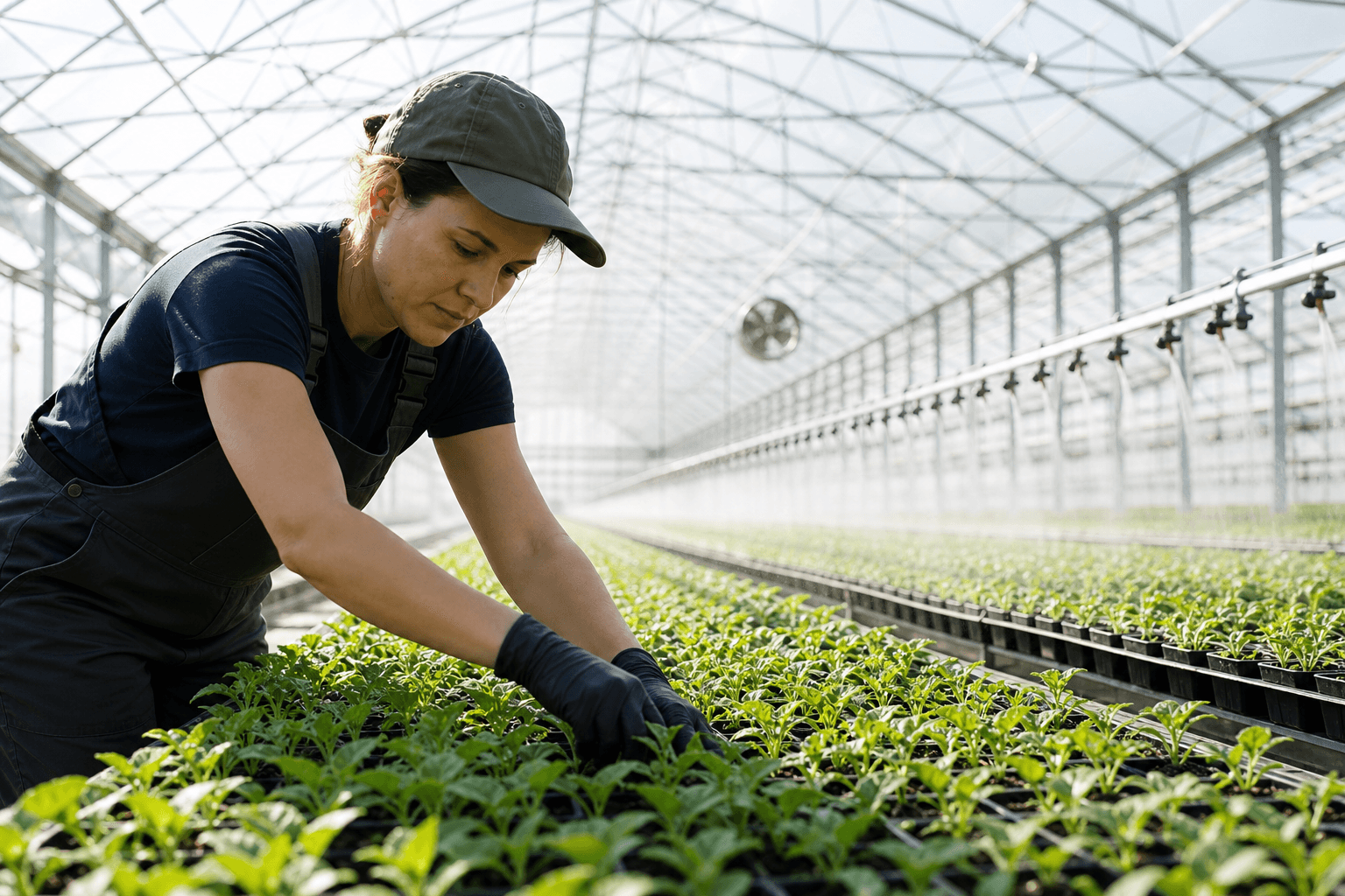 Hero photo for Greenhouses: real-world context for a portfolio or booking website