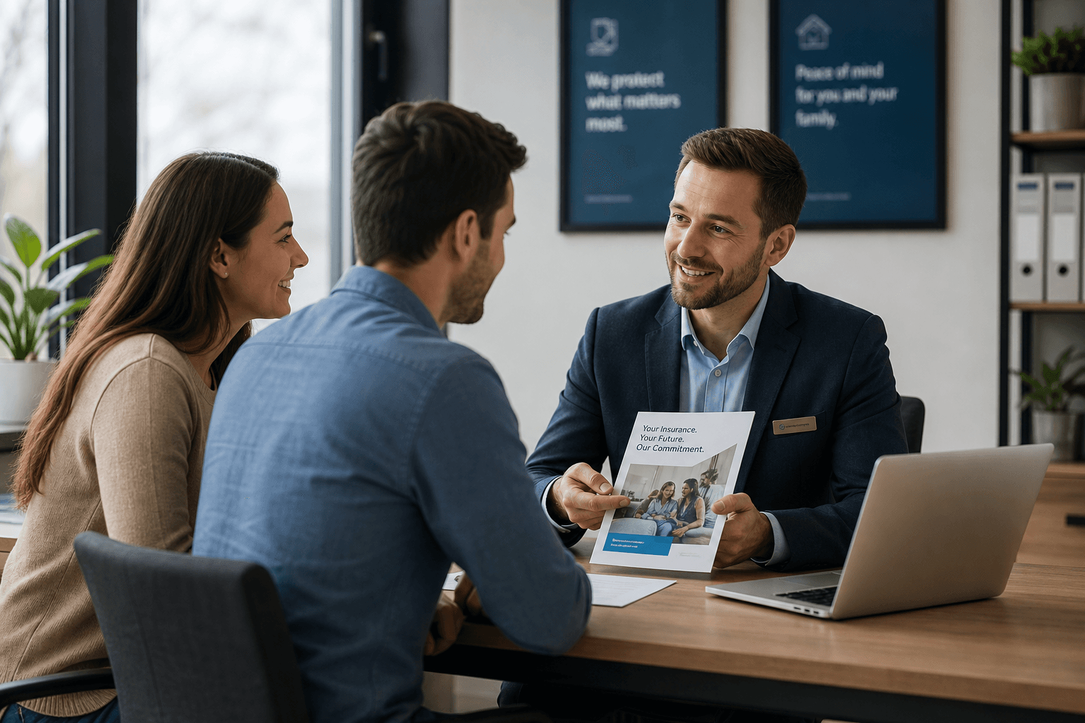 Hero photo for Insurance agents: real-world context for a portfolio or booking website