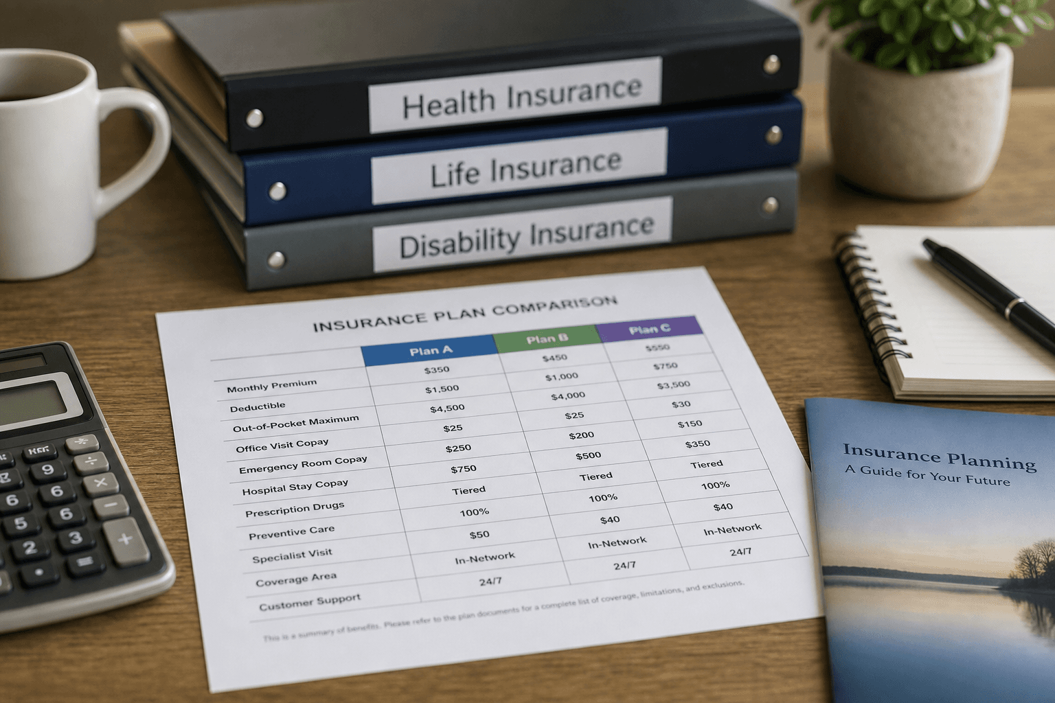 Supporting image 1 for Insurance agents: Planning and workspace for Insurance agents—maps, schedules, or prep surfaces relevant to their trade