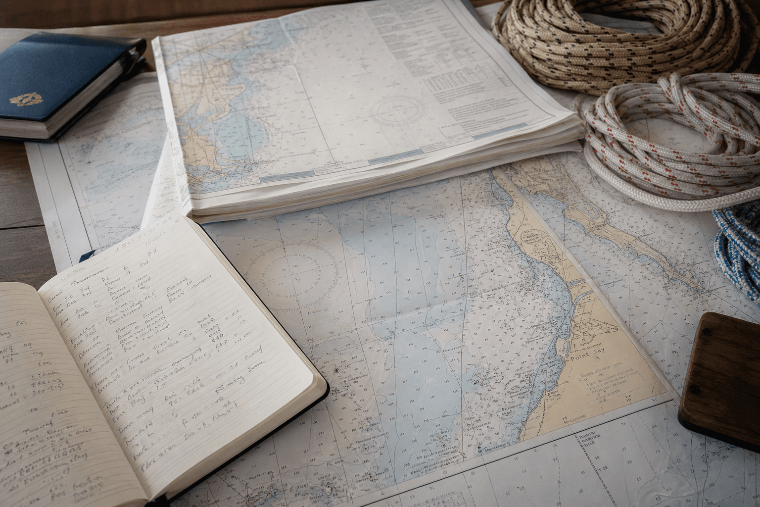 Supporting image 1 for Marinas: Planning and workspace for Marinas—maps, schedules, or prep surfaces relevant to their trade