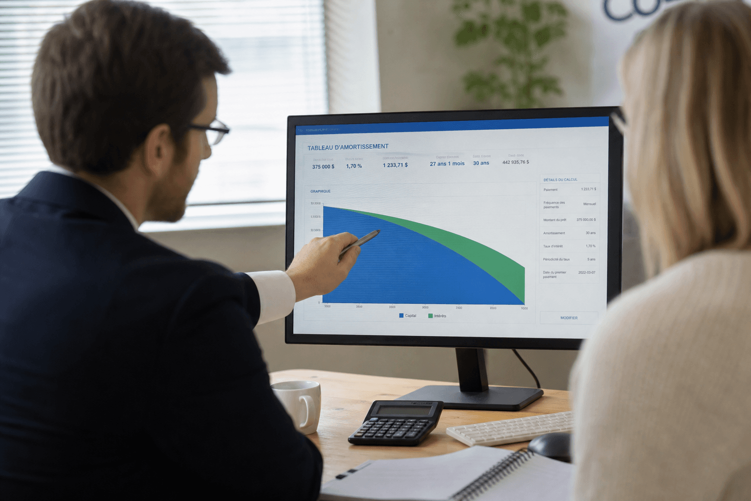 Supporting image 2 for Mortgage brokers: Hands-on service or craft moment for Mortgage brokers—authentic, not a generic stock office