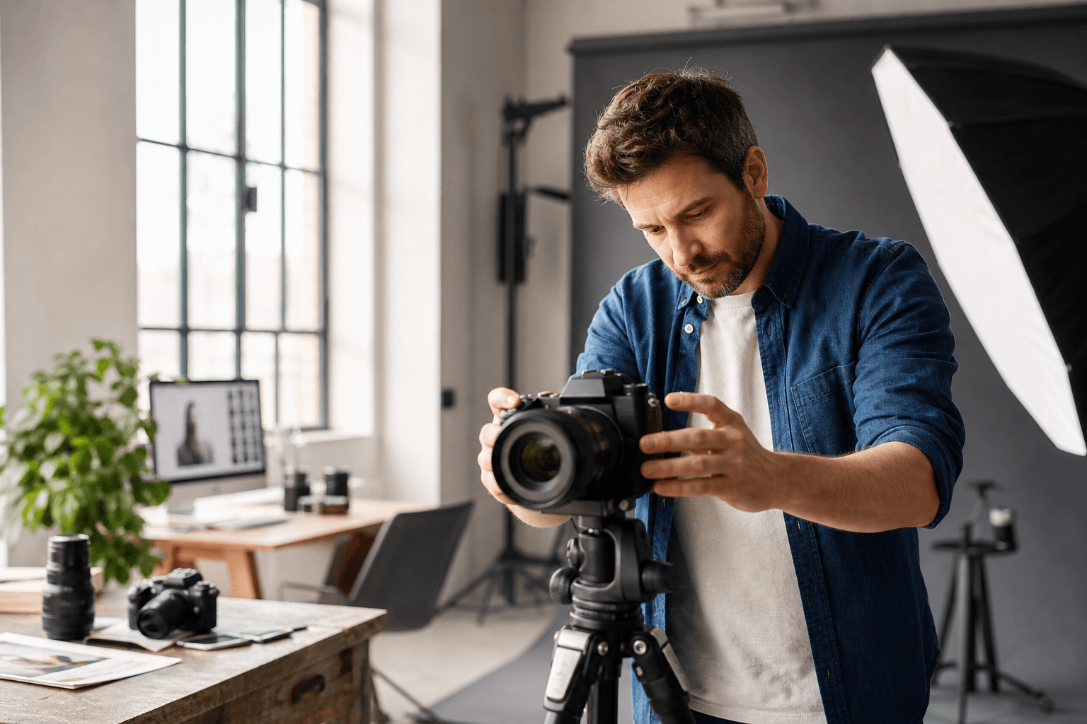 Supporting image 1 for Photographers: Planning and workspace for Photographers—maps, schedules, or prep surfaces relevant to their trade