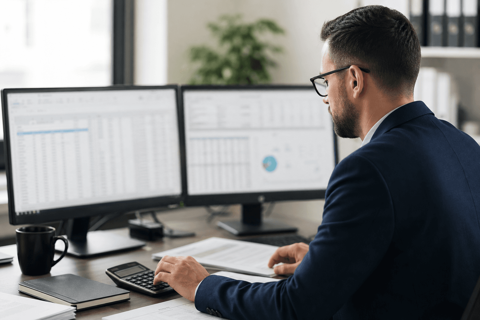 Hero photo for Accountants: real-world context for a portfolio or booking website