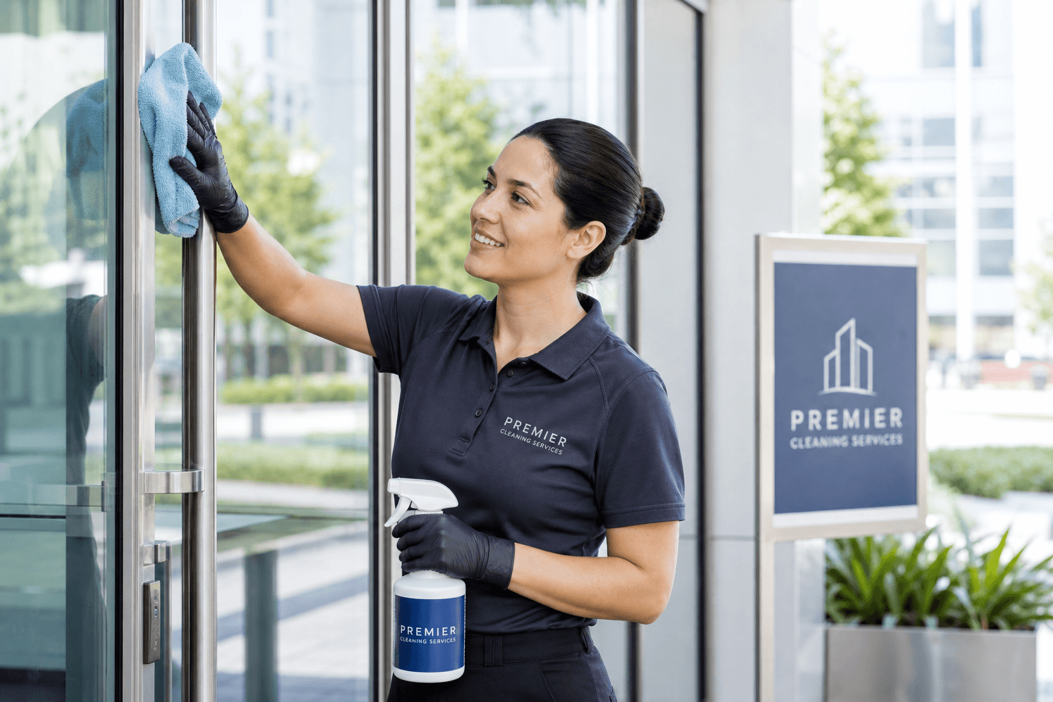Hero photo for Cleaning services: real-world context for a portfolio or booking website