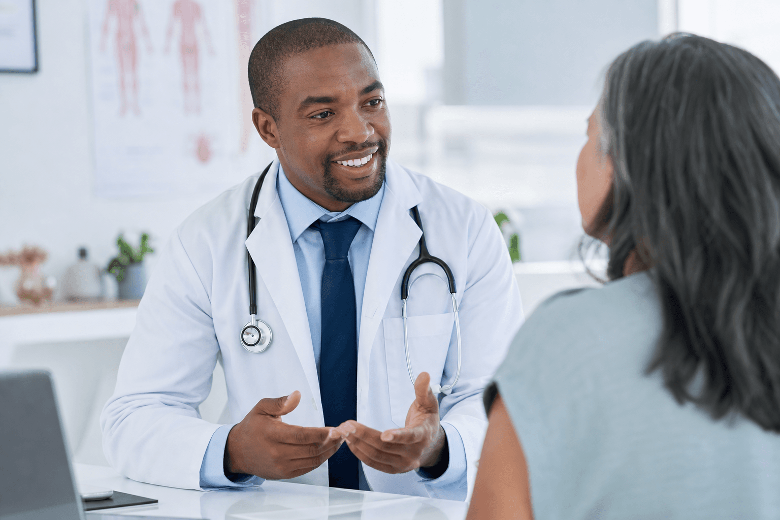 Hero photo for Doctors: real-world context for a portfolio or booking website