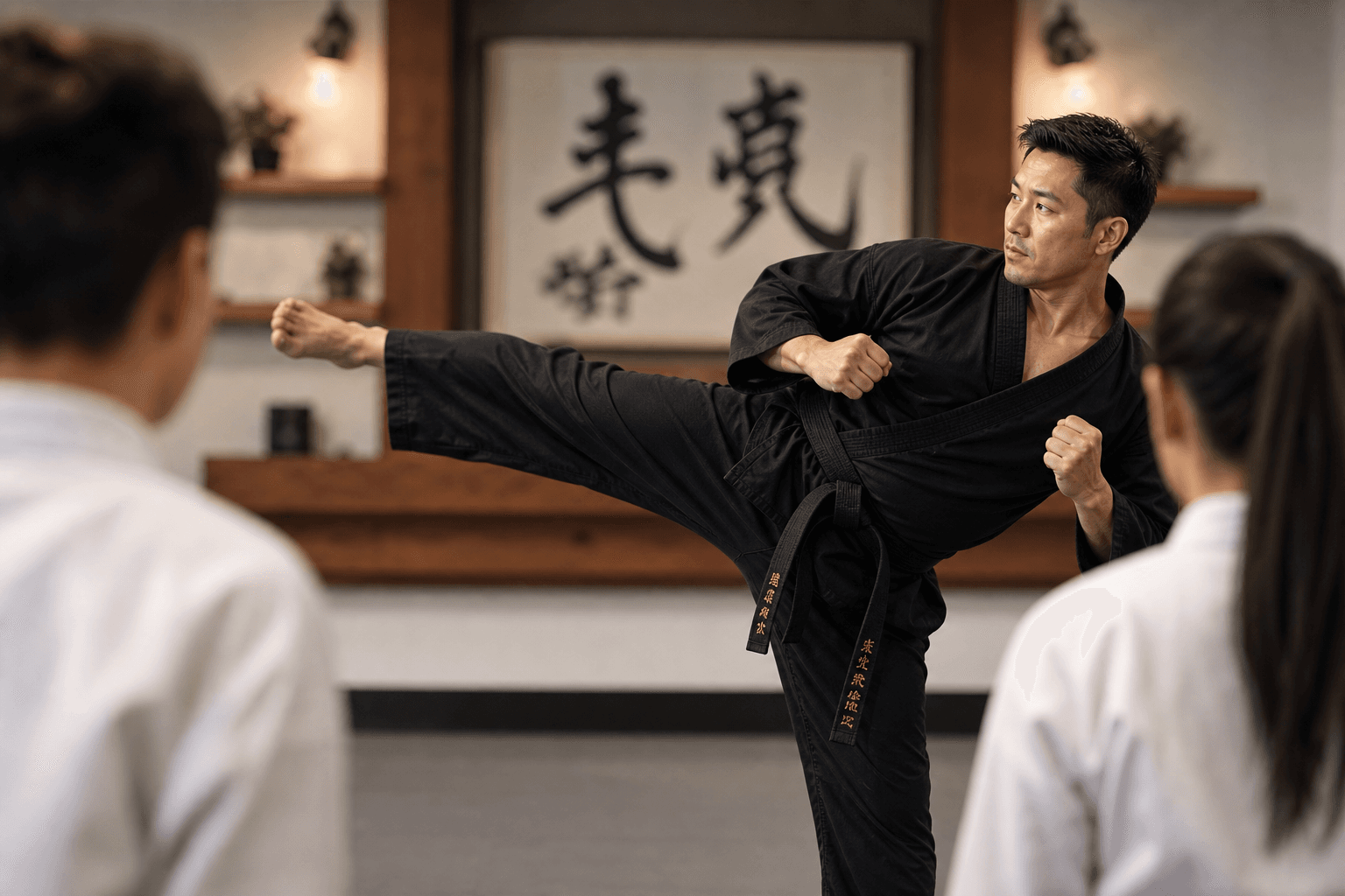 Hero photo for Martial arts schools: real-world context for a portfolio or booking website