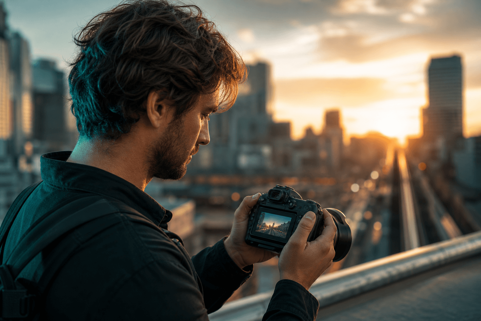 Hero photo for Photographers: real-world context for a portfolio or booking website