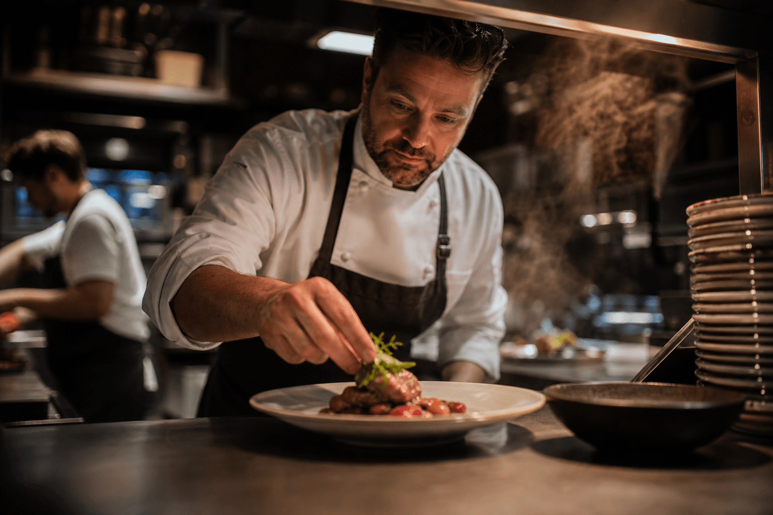 Hero photo for Restaurants: real-world context for a portfolio or booking website