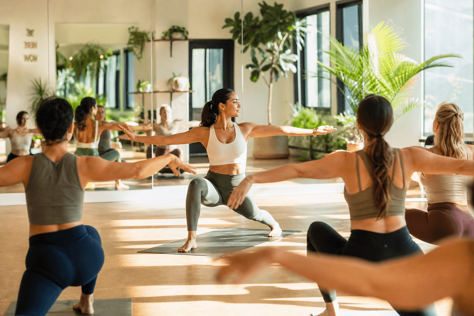 Hero photo for Yoga studios: real-world context for a portfolio or booking website